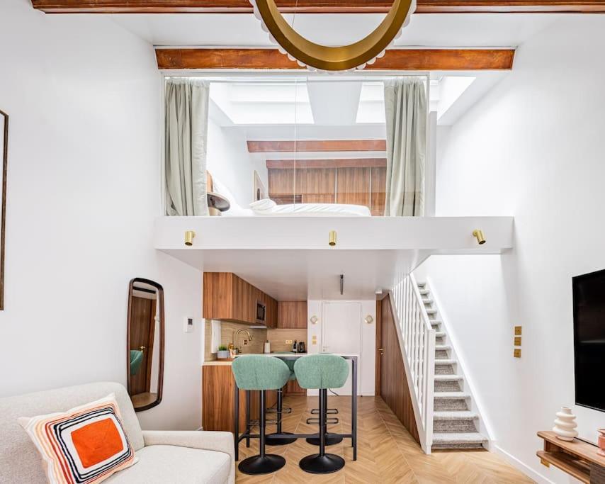 Appartement 155#suite Luxueuse#etienne Marcel#chatelet#paris 3 Parijs